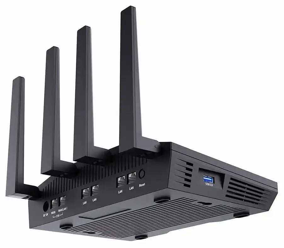 OpenWrt_Wi-Fi 6 AX6000家用路由器_GL-MT6000 Flint 2路由器