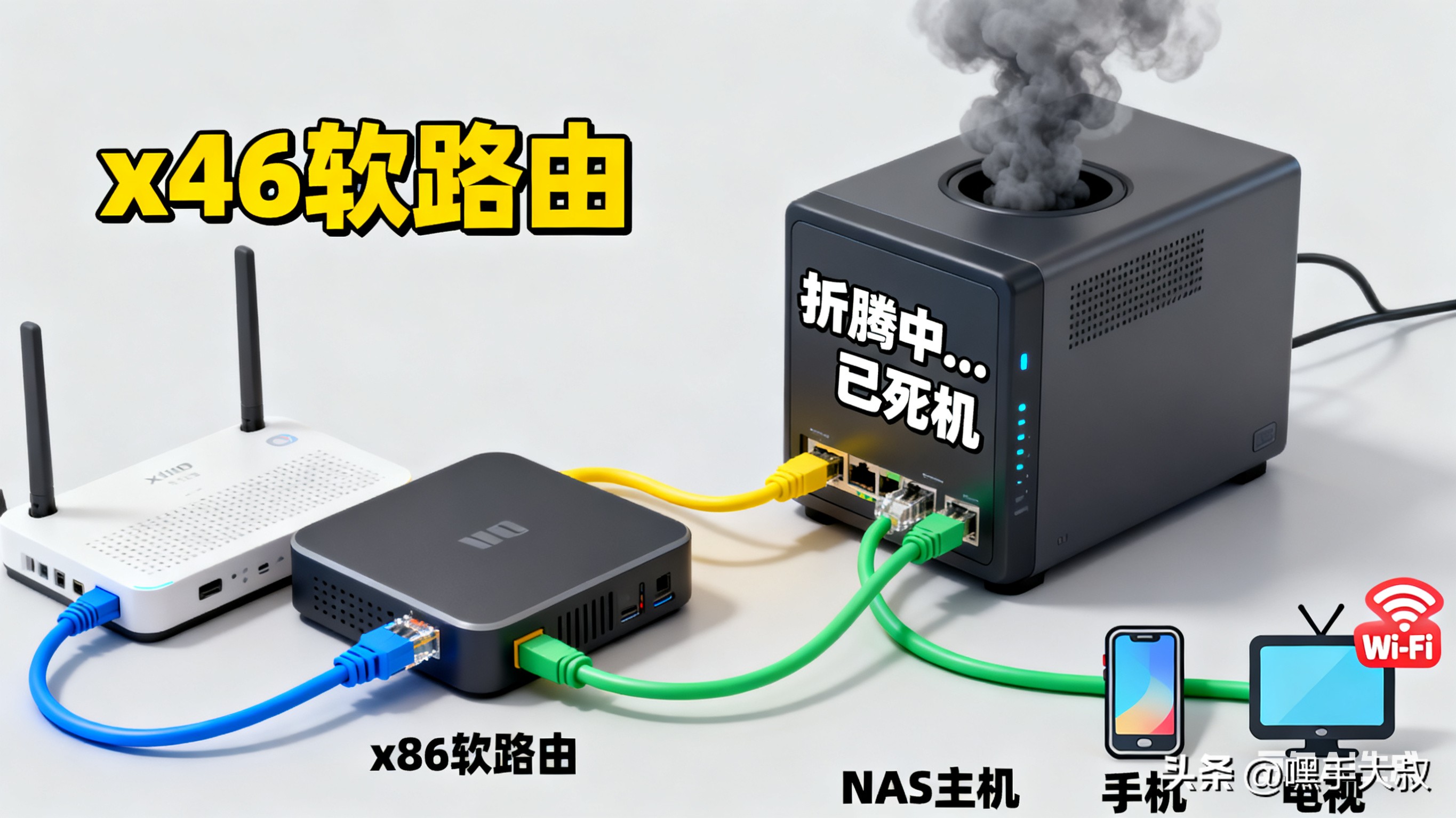 All in One家庭网络DIY优劣解析_OpenWrt多拨_PVE软路由AIO方案对比分析