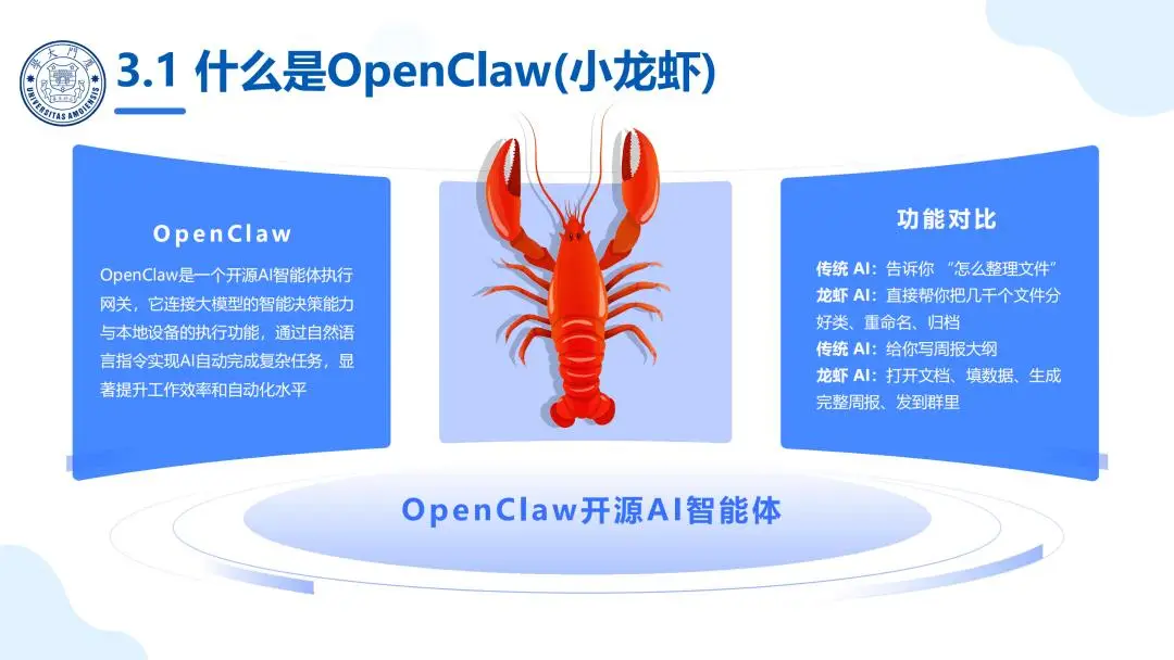 OpenClaw科研应用_厦门大学 OpenClaw 科普报告_智能体 OpenClaw 应用实践